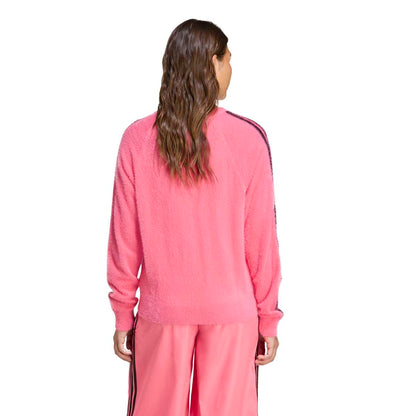 adidas Originals ADICOLOR HOLIDAY KNIT SWEATER アディダスオリジナルス アディカラー ホリデー ニット セーター TZ020【レディース セーター ニット スリーストライプ ルーズフィット 快適 25FW】