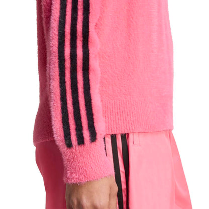 adidas Originals ADICOLOR HOLIDAY KNIT SWEATER アディダスオリジナルス アディカラー ホリデー ニット セーター TZ020【レディース セーター ニット スリーストライプ ルーズフィット 快適 25FW】