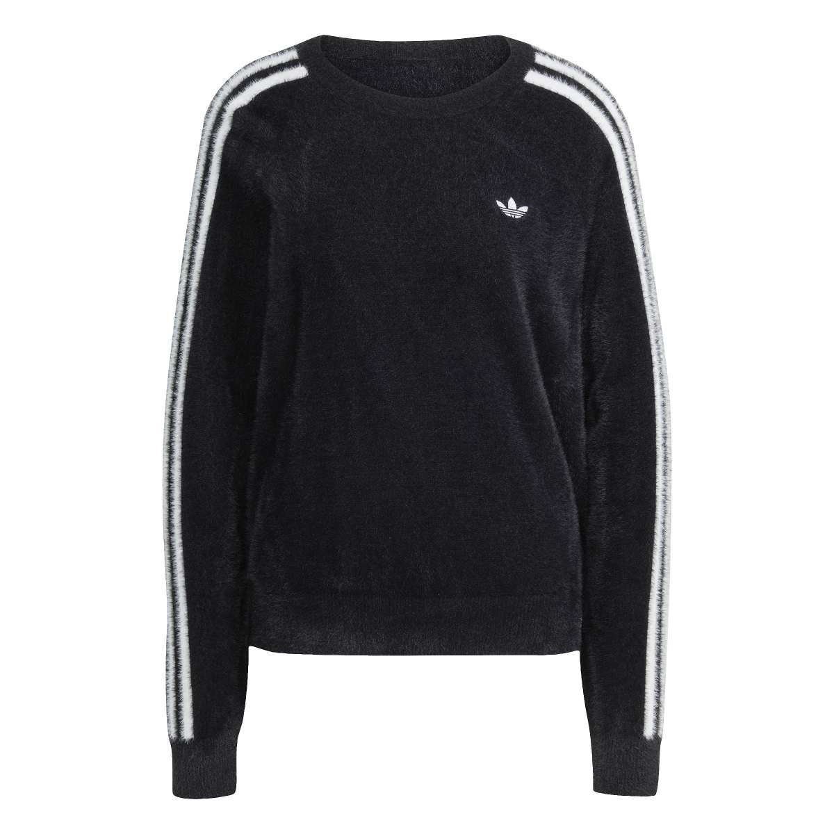 adidas Originals ADICOLOR HOLIDAY KNIT SWEATER アディダスオリジナルス アディカラー ホリデー ニット セーター TZ020【レディース セーター ニット スリーストライプ ルーズフィット 快適 25FW】