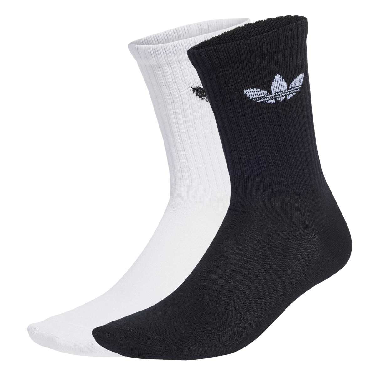 adidas Originals RUFFLE CREW SOCKS 2 PAIRS アディダスオリジナルス フリル クルーソックス 2足組 ZJ750【レディース ソックス 靴下 フリル 2足セット 25FW】