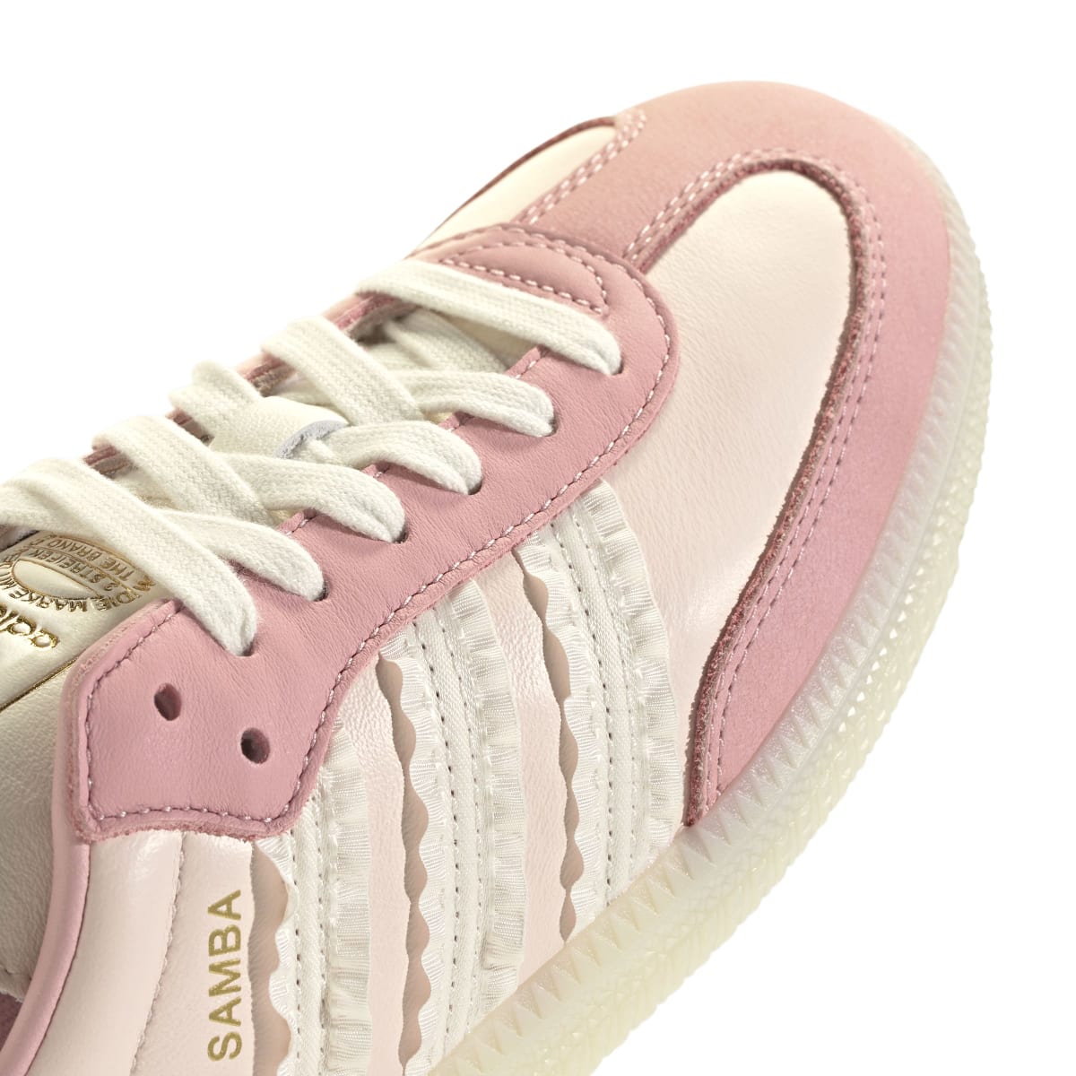 adidas Originals SAMBA OG アディダスオリジナルス サンバ OG JR8830【レディース スニーカー シューズ ローカット レースフリル フェミニン 25FW】