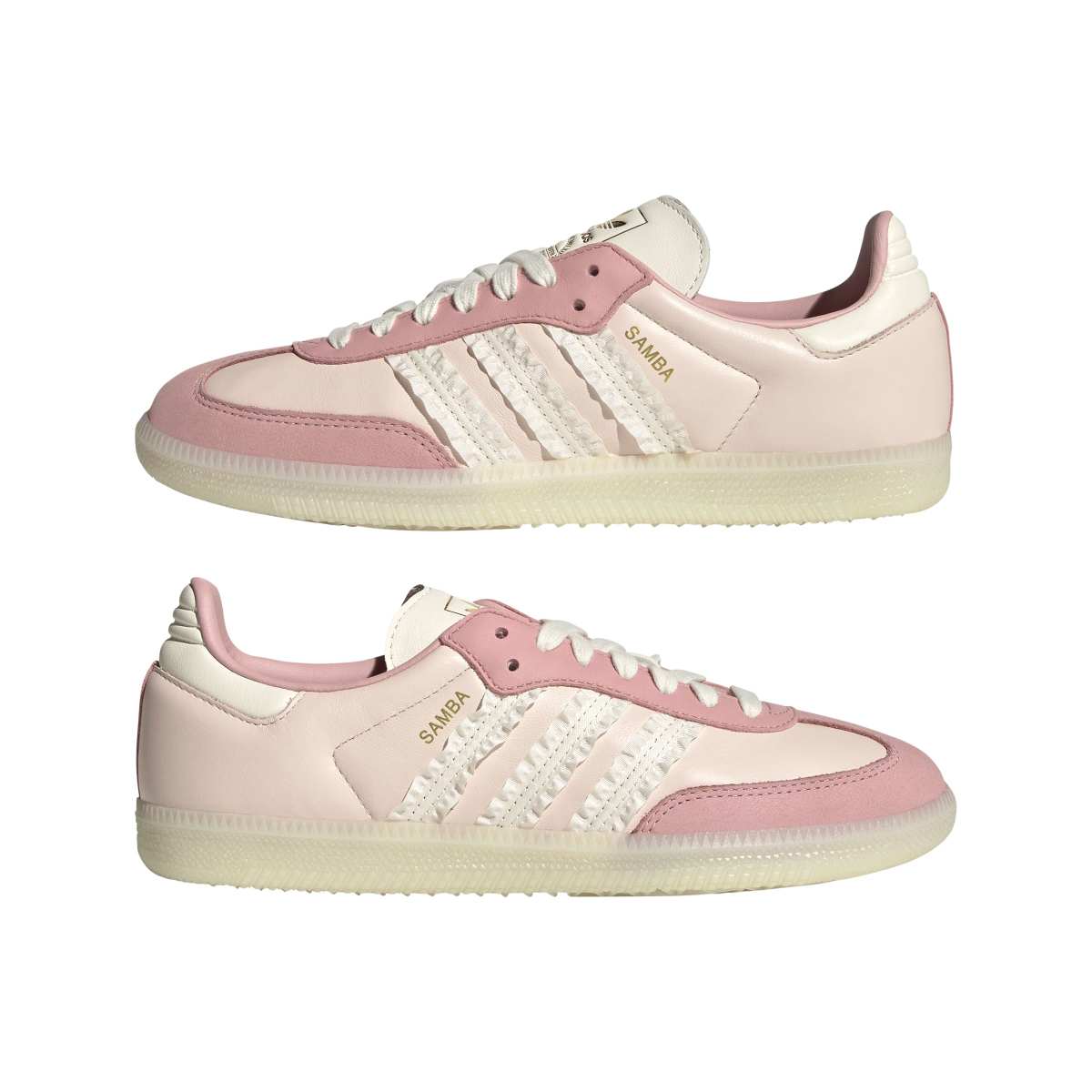 adidas Originals SAMBA OG アディダスオリジナルス サンバ OG JR8830【レディース スニーカー シューズ ローカット レースフリル フェミニン 25FW】