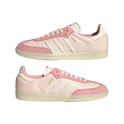 adidas Originals SAMBA OG アディダスオリジナルス サンバ OG JR8830【レディース スニーカー シューズ ローカット レースフリル フェミニン 25FW】