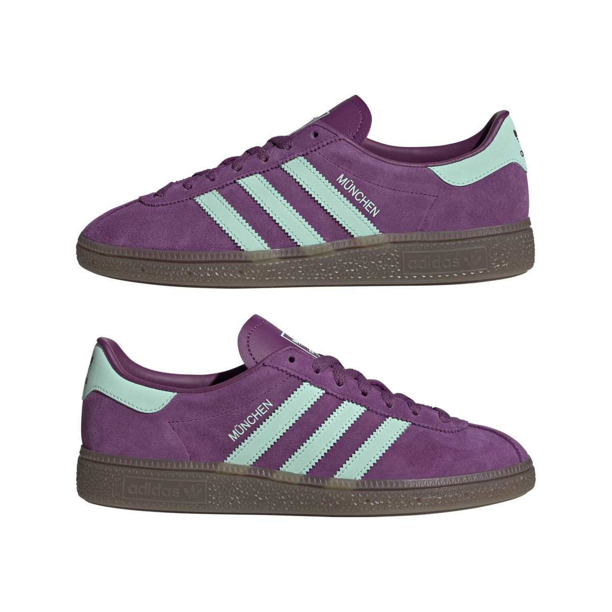 adidas Originals MUENCHEN アディダスオリジナルス ミュンヘン JS3995【レディース スニーカー シューズ ローカット ガムソール レザー  快適 25FW】