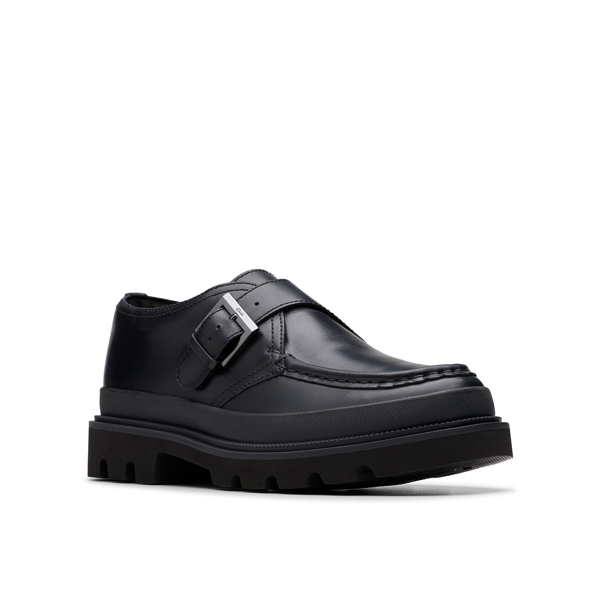Clarks Badell Monk クラークス バデル モンク 26183269【メンズ シューズ レザー モンクシューズ 革 スマートカジュアル 25FW】