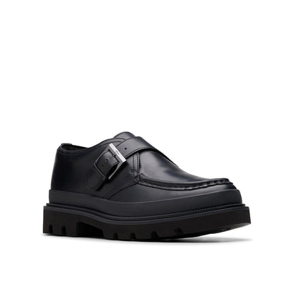 Clarks Badell Monk クラークス バデル モンク 26183269【メンズ シューズ レザー モンクシューズ 革 スマートカジュアル 25FW】