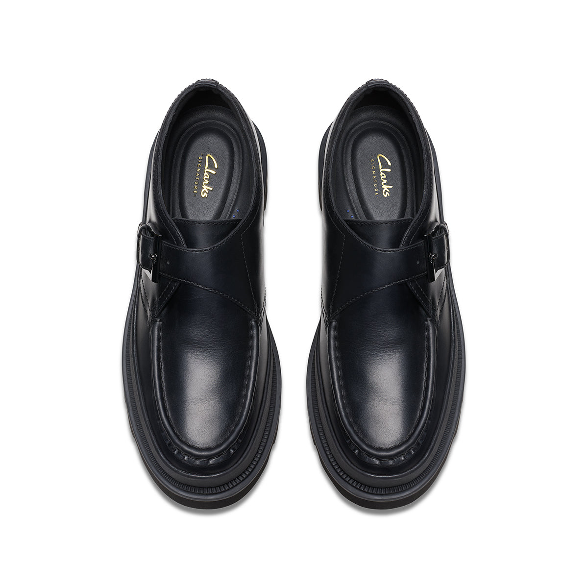 Clarks Badell Monk クラークス バデル モンク 26183269【メンズ シューズ レザー モンクシューズ 革 スマートカジュアル 25FW】
