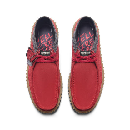 Clarks Torhill Hi x StrangerThings クラークス トーヒルハイ x ストレンジャーシングス 26184649【メンズ シューズ ブーツ スウェード アウトドア コラボ 25FW】