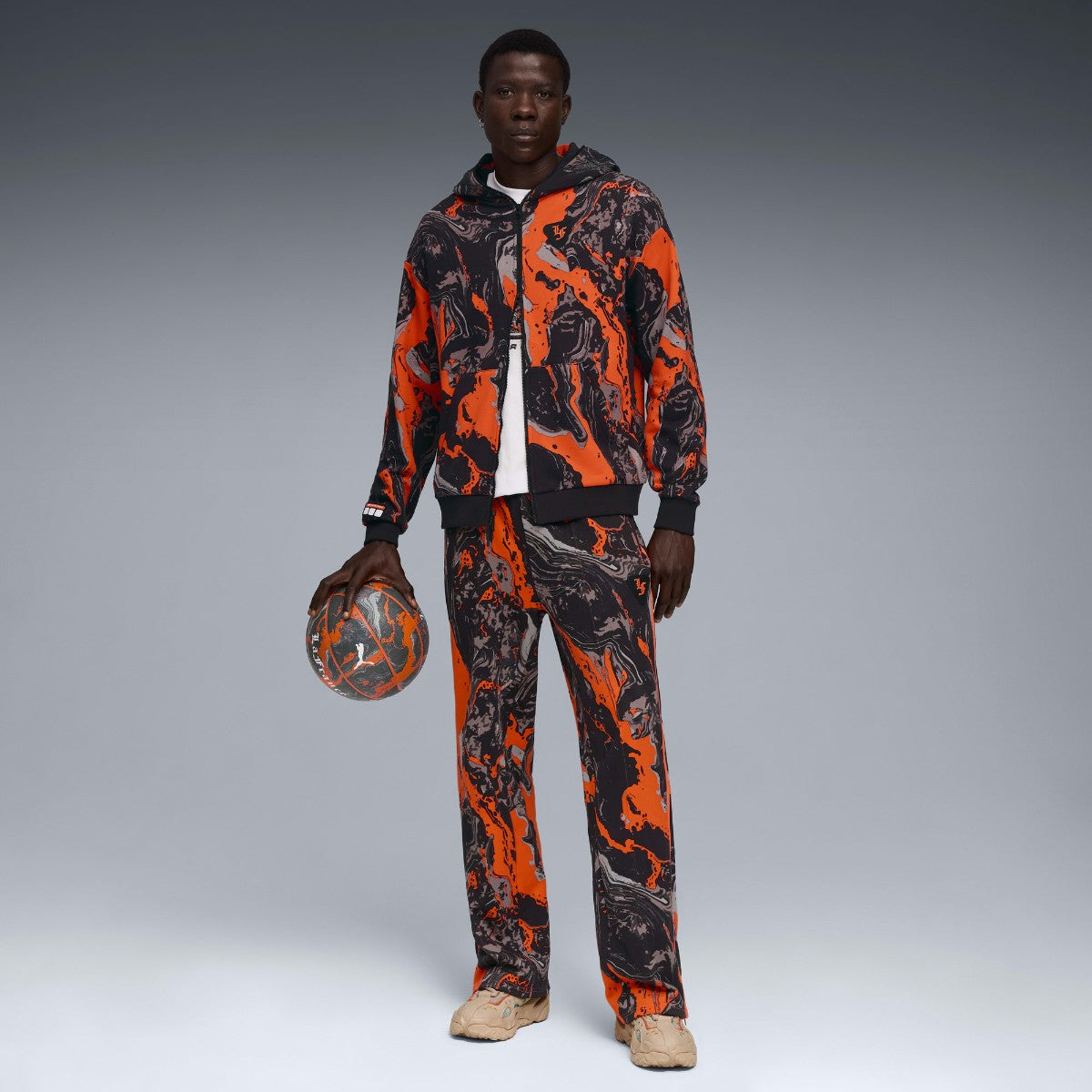 PUMA LA FRANCE RNR FLARE プーマ ラ フランス RNR フレア 312165-01【メンズ スニーカー バスケットボールシューズ バッシュ ラメロ・ボール シグネチャー 25FW】