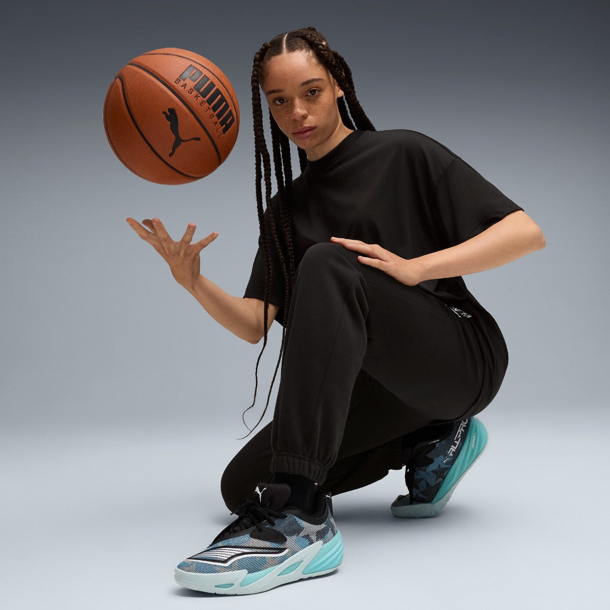 PUMA ALL-PRO NITRO 2 プーマ オールプロ ニトロ 2 312306-01【メンズ スニーカー バスケットボールシューズ クッション性 安定性 リサイクル素材 25FW】