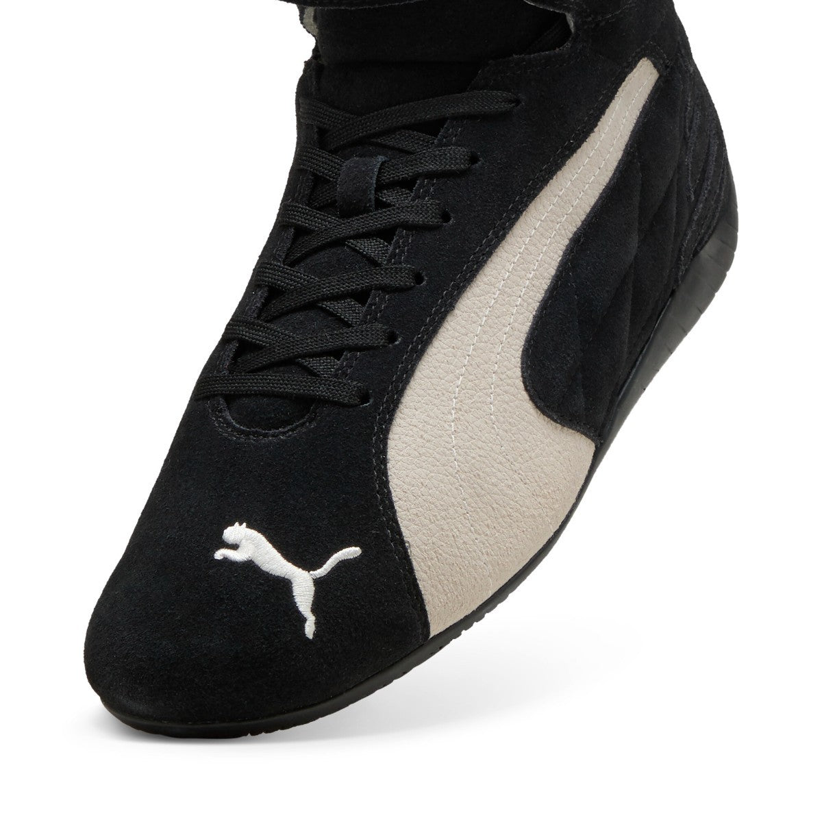PUMA SPEEDCAT MID プーマ スピードキャット ミッド 400384-01【メンズ スニーカー ミッドカット スエード モータースポーツ 25FW】