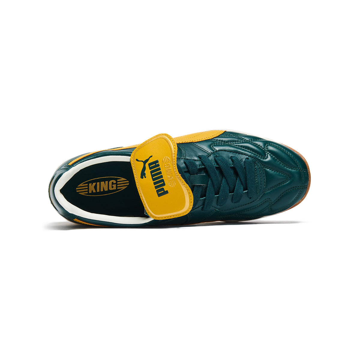 PUMA KING INDOOR プーマ キング インドア 401683-12【メンズ スニーカー ローカット スパイクモチーフ フットボール レザー 25FW】