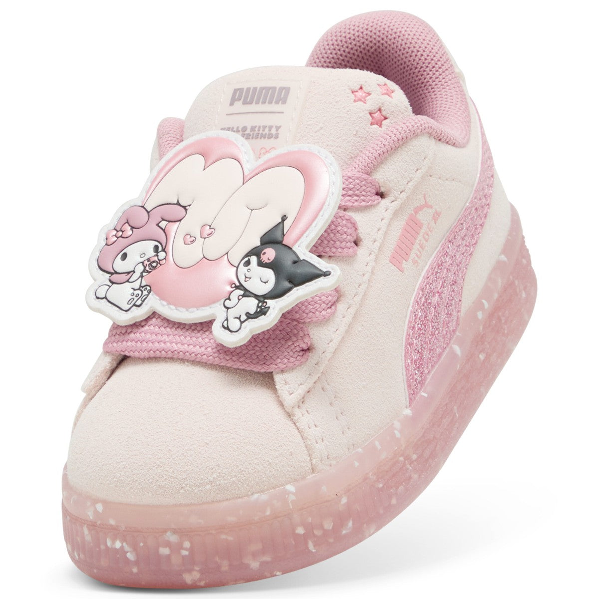PUMA PUMA x HELLO KITTY AND FRIENDS SUEDE XL プーマ PUMA x ハローキティ アンド フレンズ 2 スウェードXL 403394-01【キッズ スニーカー キッズ コラボ 限定 25FW】