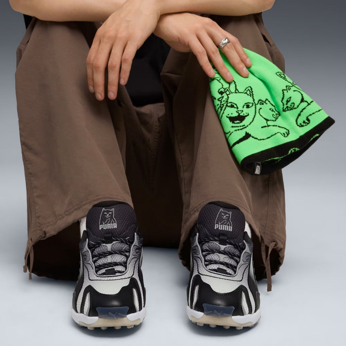 PUMA PUMA x RIPNDIP INHALE プーマ プーマ x RIPNDIP インへイル 403648-01【メンズ スニーカー コラボレーション コラボ 限定モデル 快適性 デザイン性 25FW】