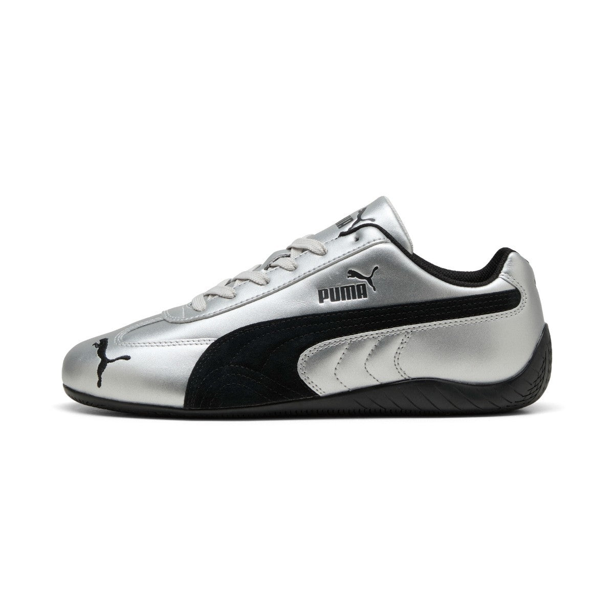 PUMA SPEEDCAT METALLIC プーマ スピードキャット メタリック 403689-01【メンズ スニーカー レーシングシューズモチーフ 25FW】