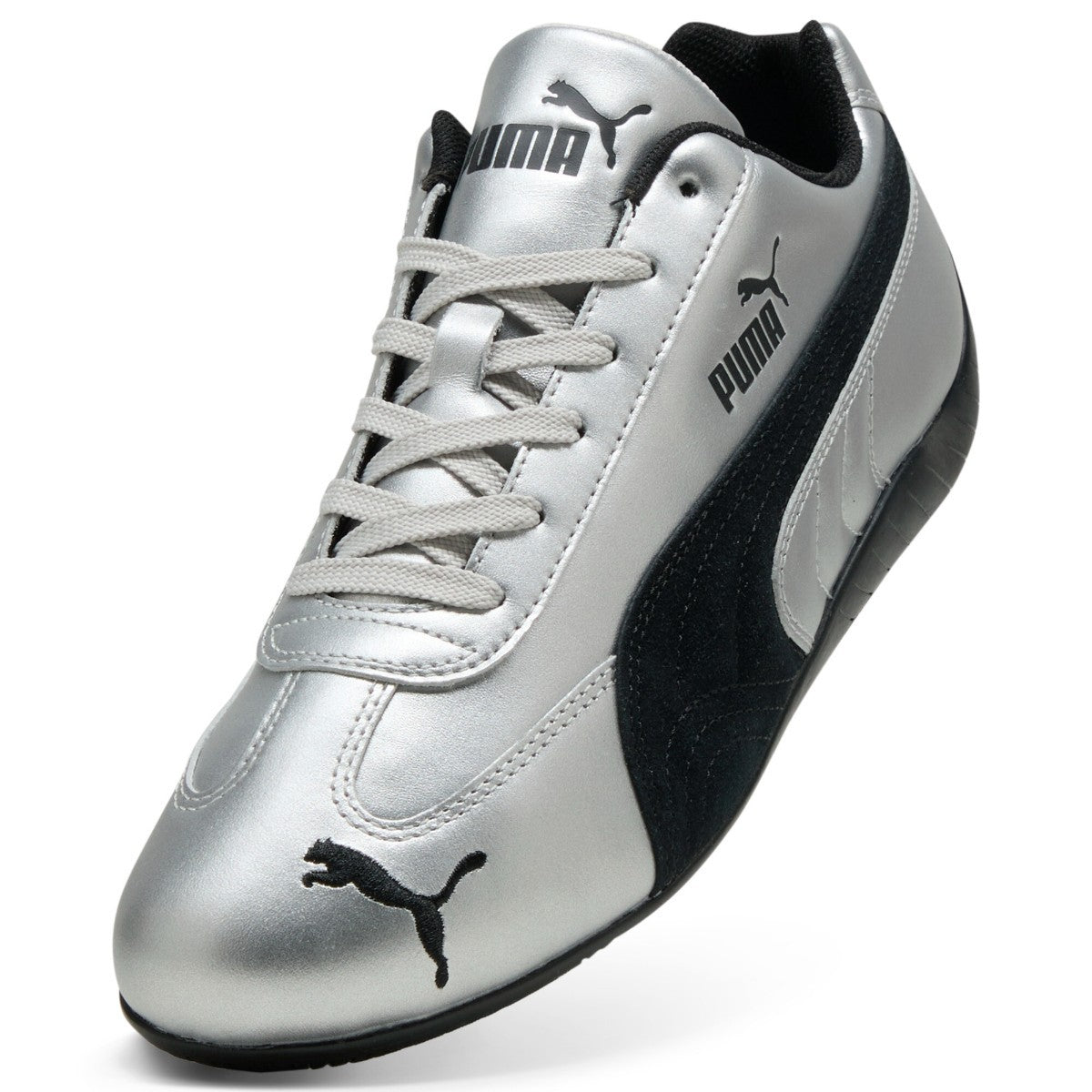 PUMA SPEEDCAT METALLIC プーマ スピードキャット メタリック 403689-01【メンズ スニーカー レーシングシューズモチーフ 25FW】