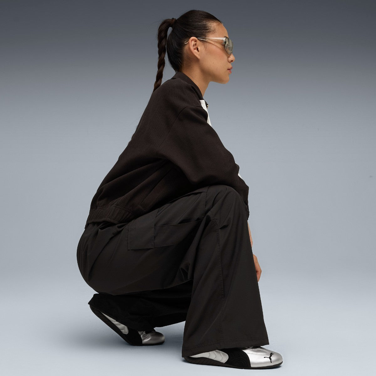 PUMA SPEEDCAT METALLIC プーマ スピードキャット メタリック 403689-01【メンズ スニーカー レーシングシューズモチーフ 25FW】