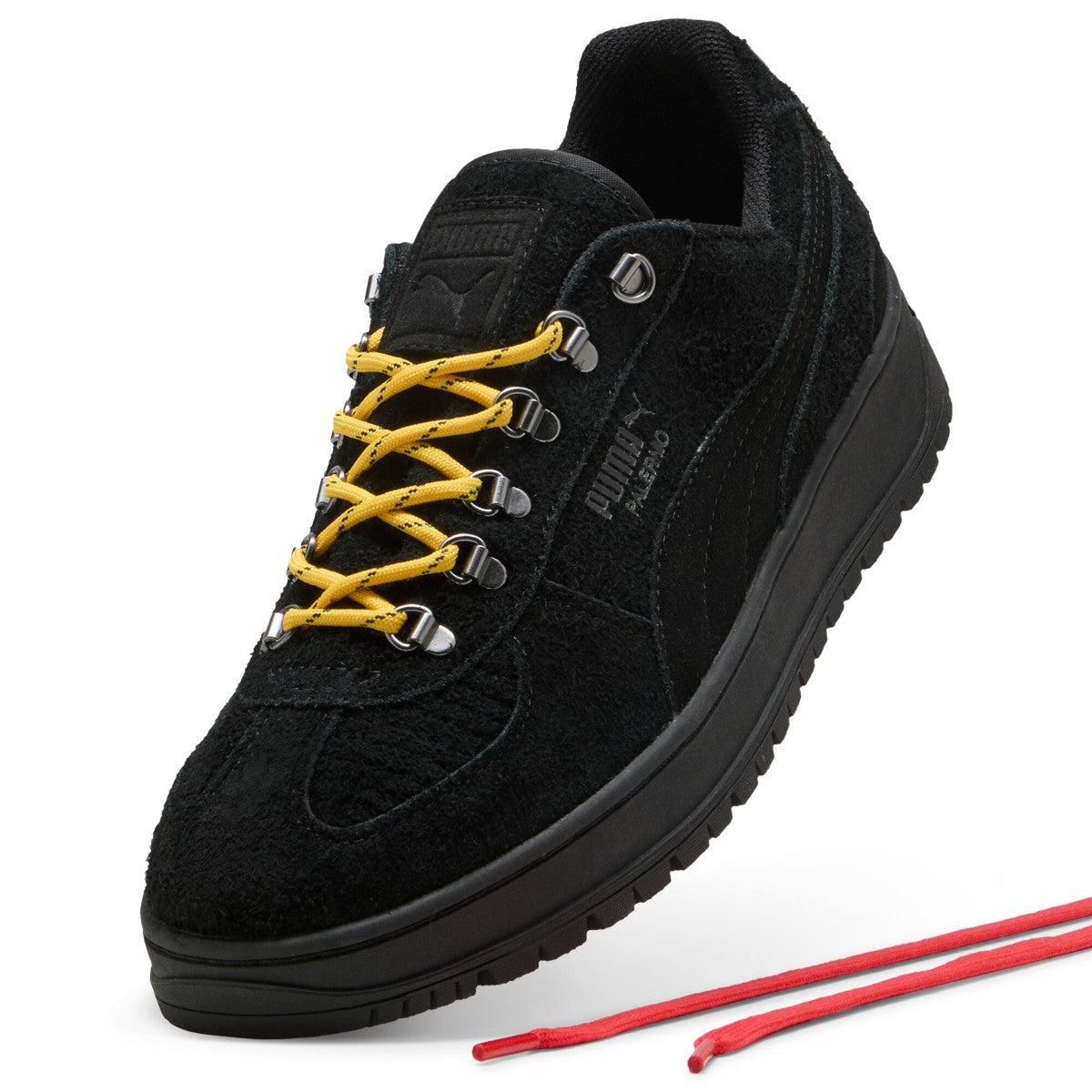 PUMA PALERMO ALPINO FUZZY プーマ パレルモ アルピノ ファジー 403699-01【メンズ スニーカー ローカットシューズ ラグソール ブーツライク 25FW】