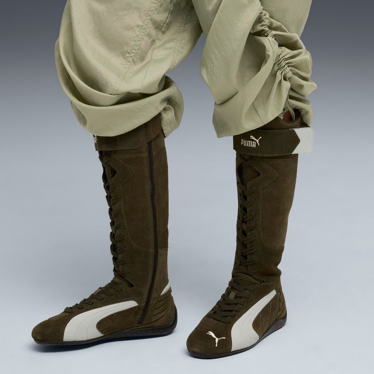 PUMA SPEEDCAT BOOT WNS プーマ ウィメンズ スピードキャット ブーツ 403770-04【レディース スニーカー ブーツ ドライビングシューズ レーシングシューズ ニーハイ 25FW】