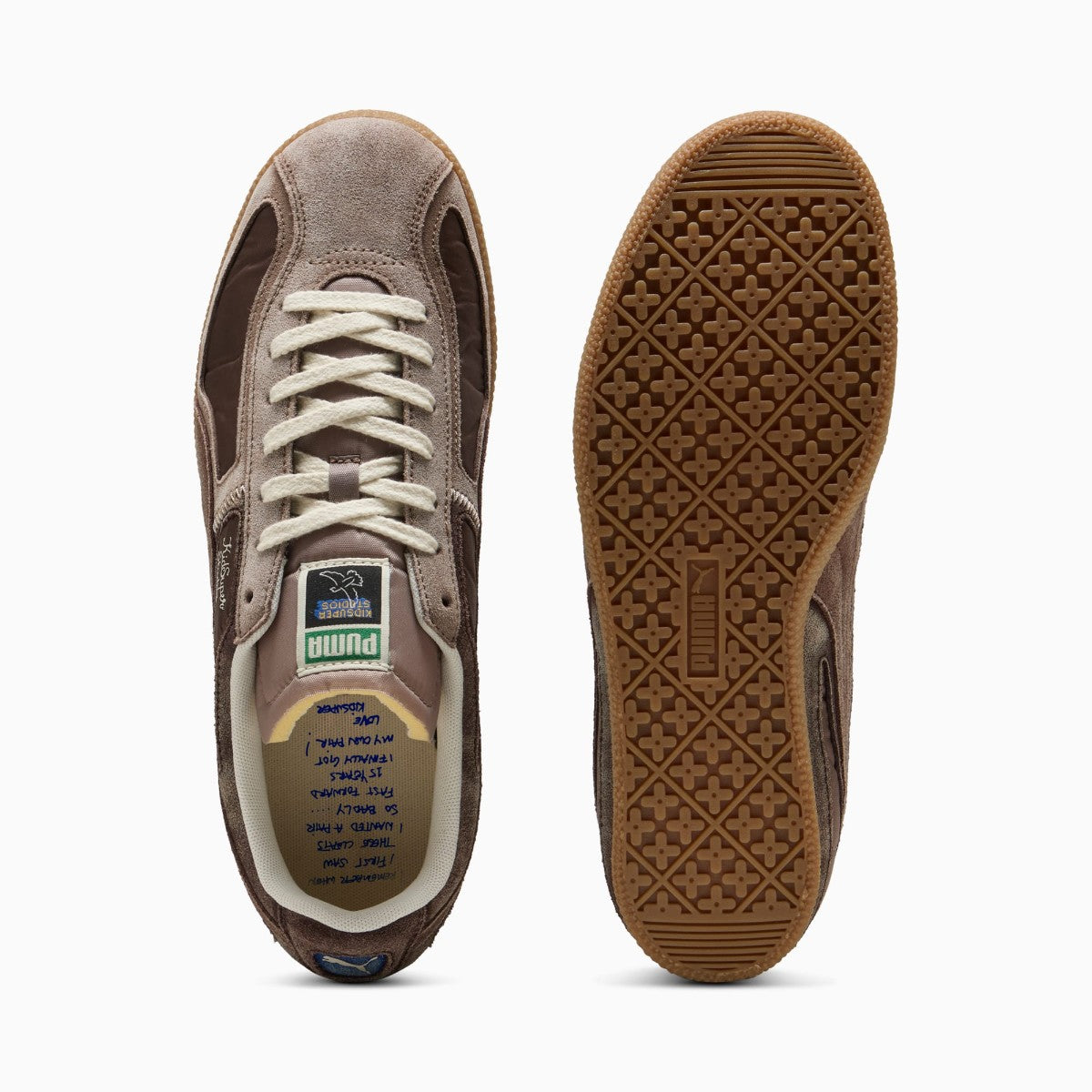PUMA BRASIL PANELS KIDSUPER プーマ ブラジル パネルズ キッドスーパー 403847-02【メンズ スニーカー ローカットシューズ レトロデザイン スポーツスタイル コラボ 25FW】
