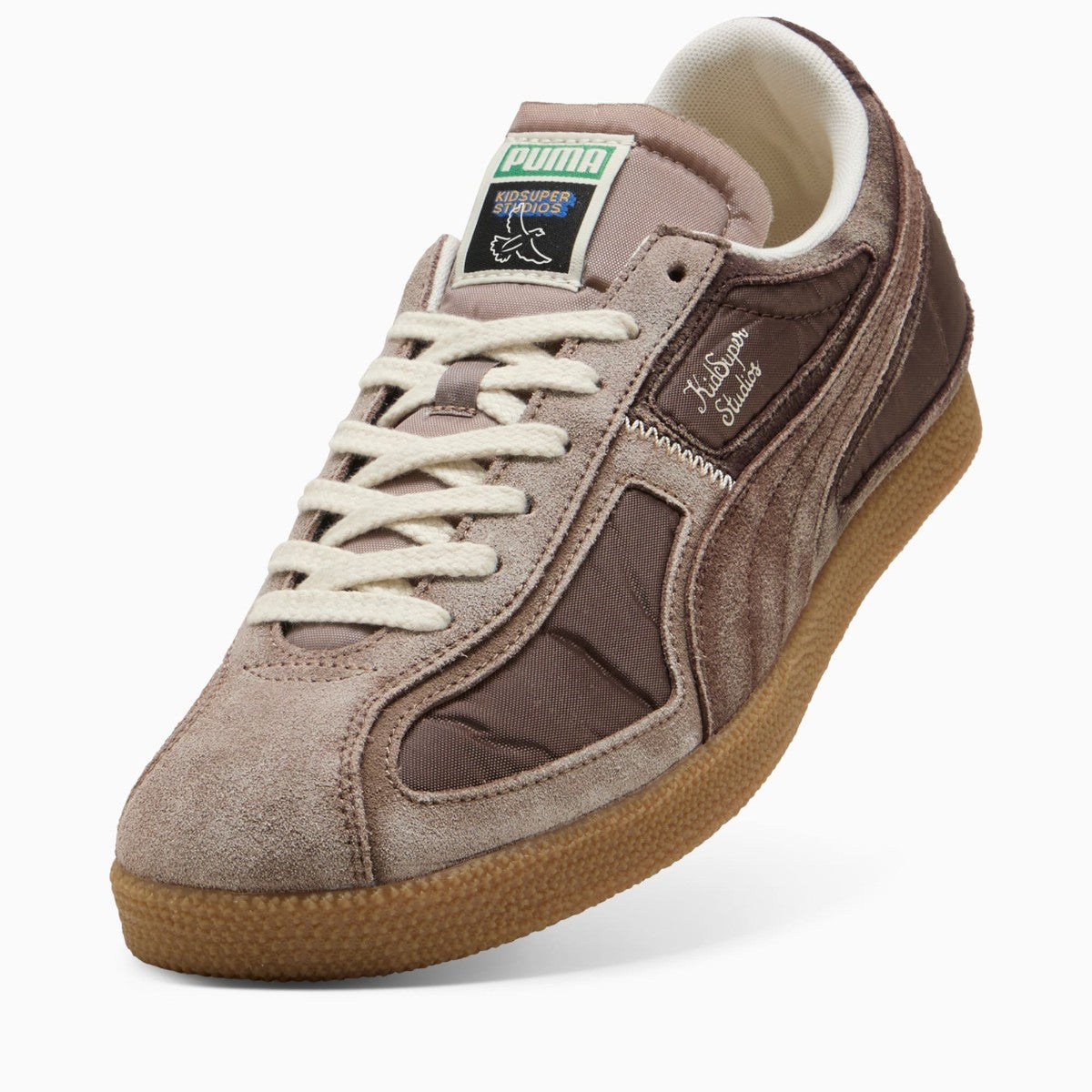 PUMA BRASIL PANELS KIDSUPER プーマ ブラジル パネルズ キッドスーパー 403847-02【メンズ スニーカー ローカットシューズ レトロデザイン スポーツスタイル コラボ 25FW】