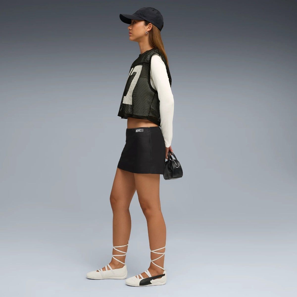 PUMA SPEEDCAT BALLET SD x ROSE プーマ スピードキャット バレエ SD x ロゼ 404395-01【レディース スニーカー シューズ ローカット フラットヒール コラボ 25FW】