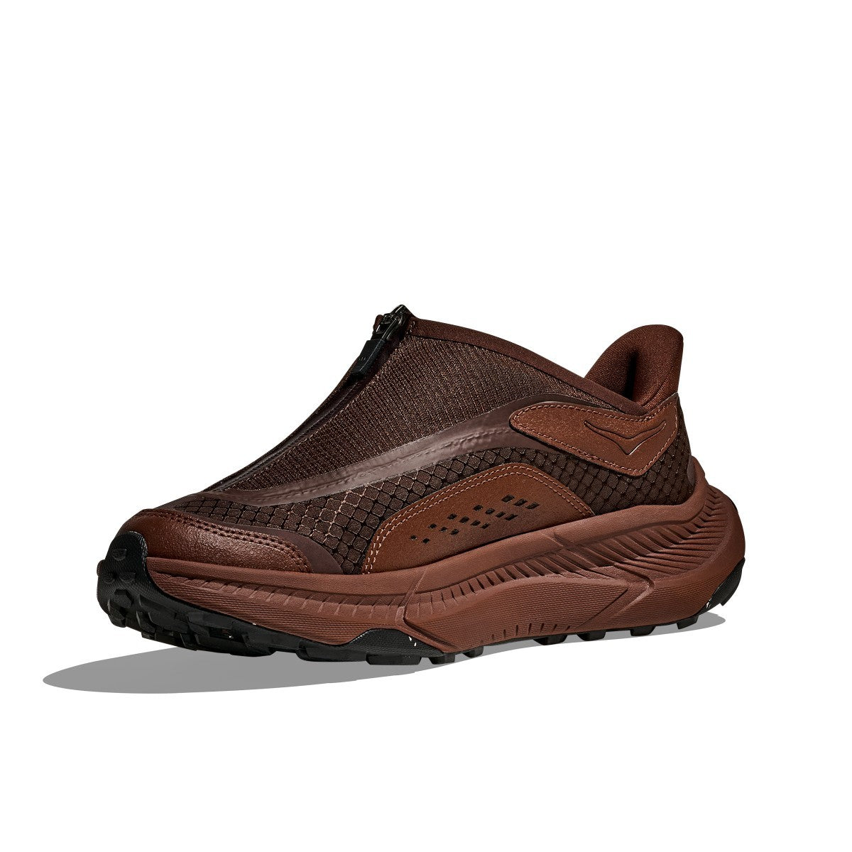 HOKA U PROJECT TRANSPORT ホカ プロジェクト トランスポート 1162850-MRWN【メンズ スニーカー ローカット シューズ ジップアップ アウトドア ビブラムソール 25FW】