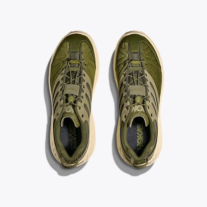 HOKA ELITE TERRAIN SYSTEM STINSON EVO OG ホカ エリートテレインシステム スティンソン エボ OG 1166450-MRNW【メンズ アルパイン 登山シューズ スニーカー 耐久性 レザー アウトドア 25FW】