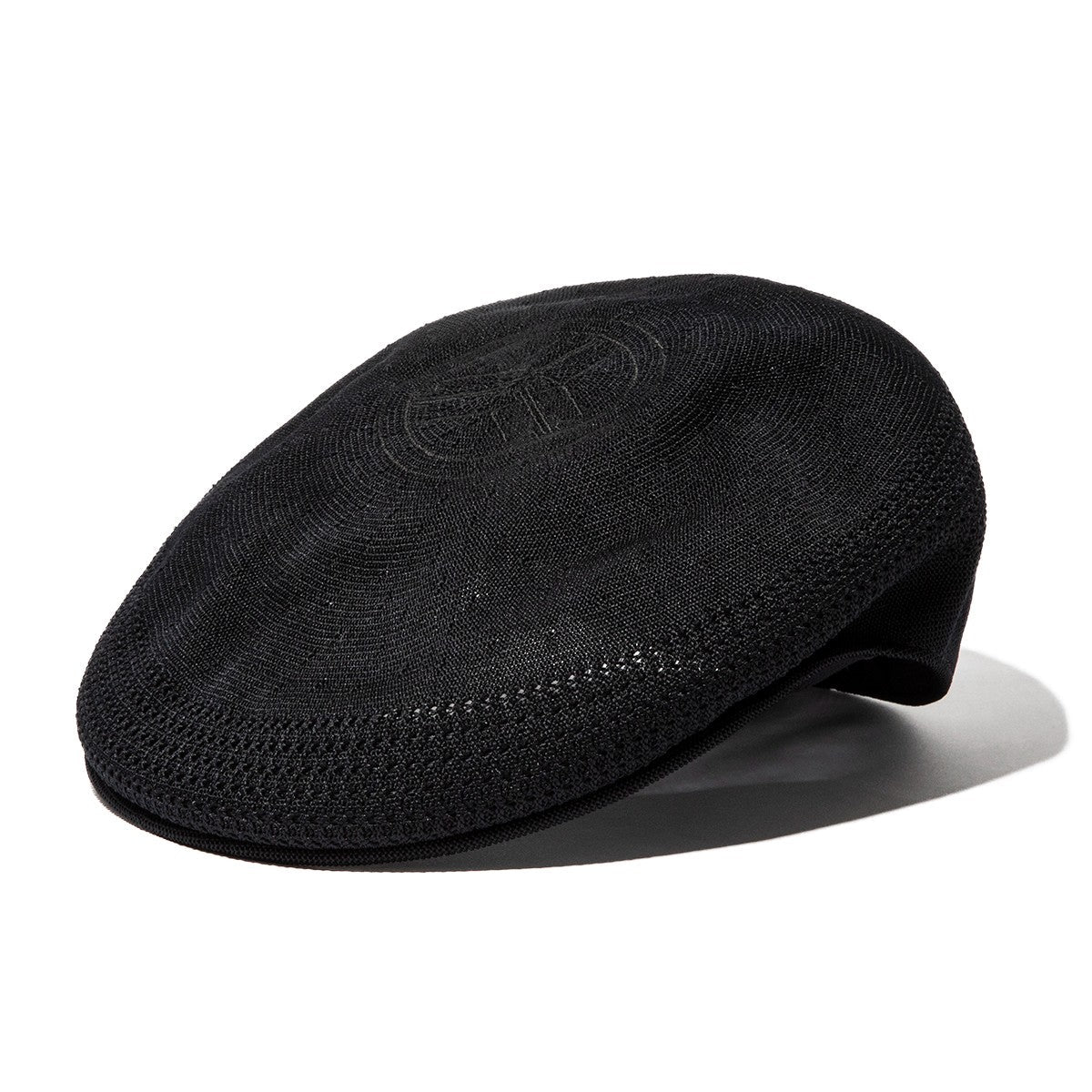 坩堝 KAMON TROPIC 504 VENTAIR（RUTSUBO× KANGOL） RUTSUBO カモン トロピック 504 ヴェンテール(ルツボ×カンゴール) R25SU-KANGOL-HT【メンズ 帽子 ハンチング 刺繍 ロゴ コラボ 25SS】