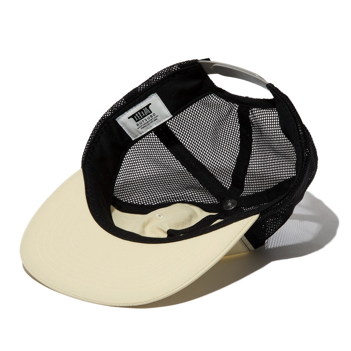 坩堝 MESH 5 PANEL CAP RUTSUBO メッシュ 5 パネル キャップ R25SU-MESH-HT【メンズ 帽子 メッシュキャップ ナイロン 速乾性 快適 25SS】