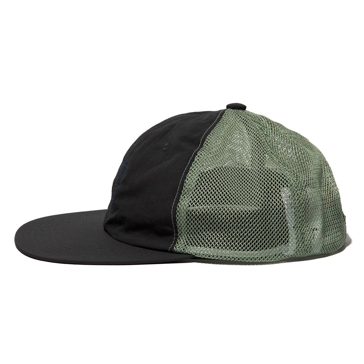 坩堝 MESH 5 PANEL CAP RUTSUBO メッシュ 5 パネル キャップ R25SU-MESH-HT【メンズ 帽子 メッシュキャップ ナイロン 速乾性 快適 25SS】