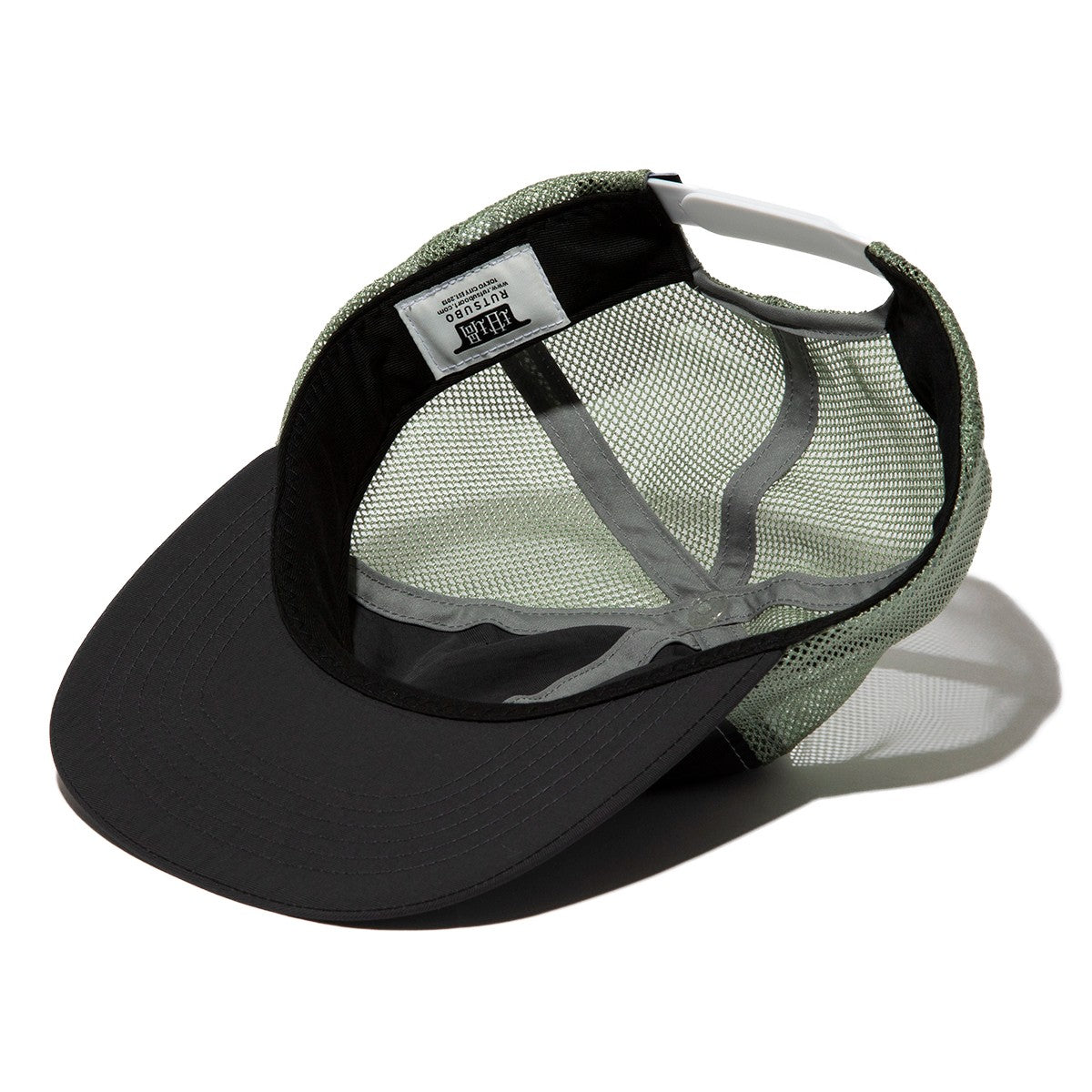 坩堝 MESH 5 PANEL CAP RUTSUBO メッシュ 5 パネル キャップ R25SU-MESH-HT【メンズ 帽子 メッシュキャップ ナイロン 速乾性 快適 25SS】