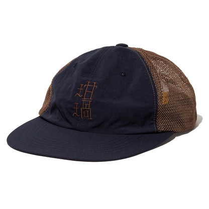 坩堝 MESH 5 PANEL CAP RUTSUBO メッシュ 5 パネル キャップ R25SU-MESH-HT【メンズ 帽子 メッシュキャップ ナイロン 速乾性 快適 25SS】