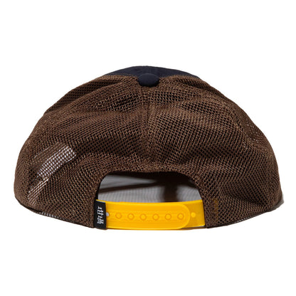 坩堝 MESH 5 PANEL CAP RUTSUBO メッシュ 5 パネル キャップ R25SU-MESH-HT【メンズ 帽子 メッシュキャップ ナイロン 速乾性 快適 25SS】