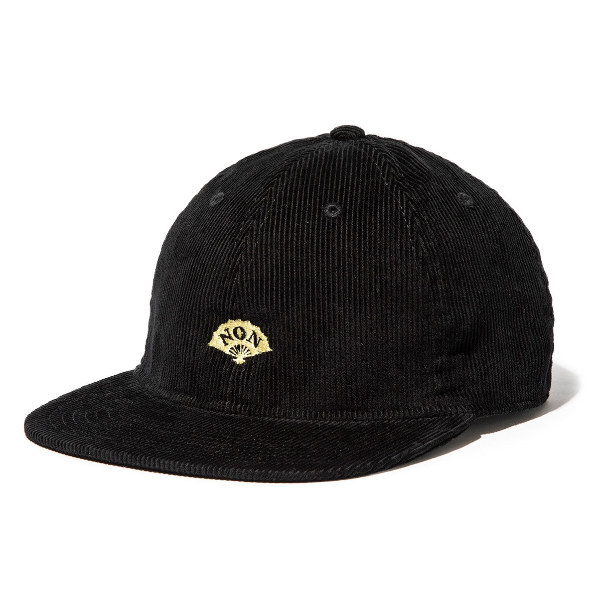 坩堝 NON 扇子 FLAT VISOR LOW CAP (RUTSUBO×YU SUDA ） RUTSUBO ノン 扇子 フラット バイザー ローキャップ R25SU-SUDA-HT【メンズ 帽子 キャップ  5パネルキャップ コーデュロイ 25SS】