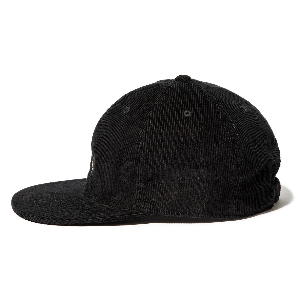 坩堝 NON 扇子 FLAT VISOR LOW CAP (RUTSUBO×YU SUDA ） RUTSUBO ノン 扇子 フラット バイザー ローキャップ R25SU-SUDA-HT【メンズ 帽子 キャップ  5パネルキャップ コーデュロイ 25SS】