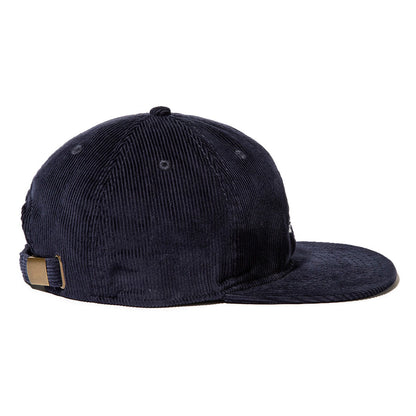 坩堝 NON 扇子 FLAT VISOR LOW CAP (RUTSUBO×YU SUDA ） RUTSUBO ノン 扇子 フラット バイザー ローキャップ R25SU-SUDA-HT【メンズ 帽子 キャップ  5パネルキャップ コーデュロイ 25SS】