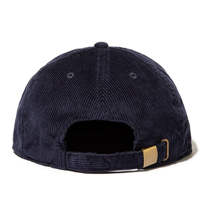 坩堝 NON 扇子 FLAT VISOR LOW CAP (RUTSUBO×YU SUDA ） RUTSUBO ノン 扇子 フラット バイザー ローキャップ R25SU-SUDA-HT【メンズ 帽子 キャップ  5パネルキャップ コーデュロイ 25SS】
