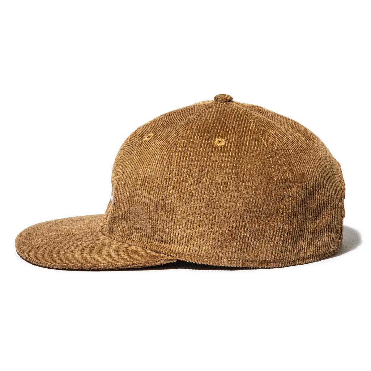 坩堝 NON 扇子 FLAT VISOR LOW CAP (RUTSUBO×YU SUDA ） RUTSUBO ノン 扇子 フラット バイザー ローキャップ R25SU-SUDA-HT【メンズ 帽子 キャップ  5パネルキャップ コーデュロイ 25SS】