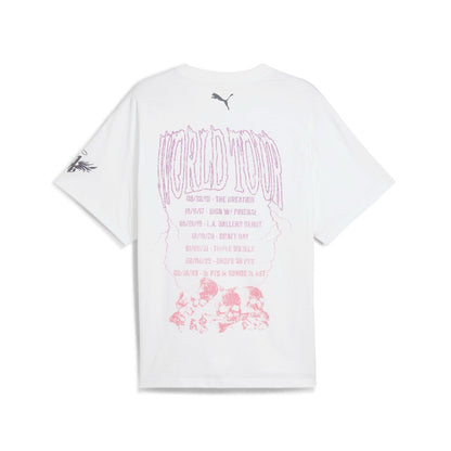 PUMA LAMELO WORLD TOUR-NAMENT TEE I プーマ ラメロ ワールド トーナメント ティー I 632372【メンズ Tシャツ 半袖 コットン オーバーサイズ グラフィック 25FW】