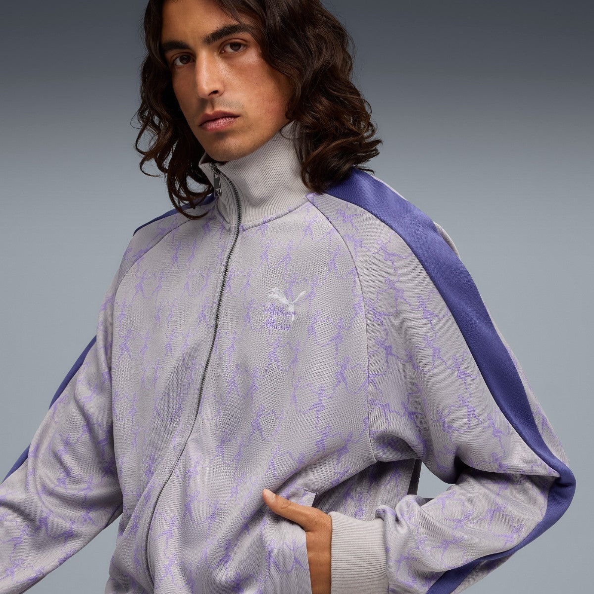 PUMA PUMA x KIDSUPER T7 JACKET プーマ プーマ x キッドスーパー T7 ジャケット 632373【メンズ ジャケット スポーツウェア グラフィックデザイン プリント コラボ 25FW】