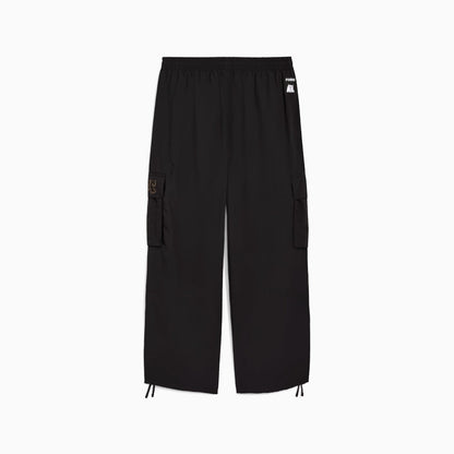 PUMA PUMA x RIPNDIP EXTREME CARGO PANTS プーマ PUMA x RIPNDIP エクストリーム カーゴパンツ 632417【メンズ カーゴパンツ ワイドパンツ リサイクル素材 ウエストコード 機能性 コラボ 25FW】