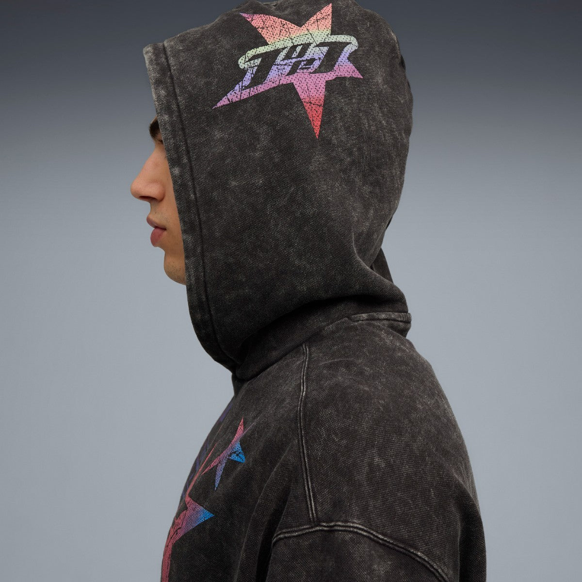 PUMA LAMELO STAR VISION HOODIE プーマ ラメロ スター ビジョン フーディー 632435【メンズ パーカー スウェット フリース リラックスフィット カジュアル 25FW】