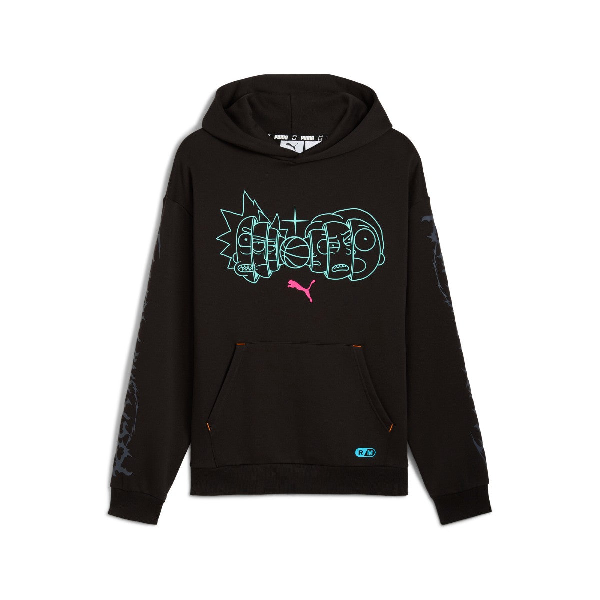 PUMA HOOPS x RICK AND MORTY HOODIE プーマ Hoops x リック アンド モーティー フーディ 633094【メンズ パーカー フーディコラボ 25FW】