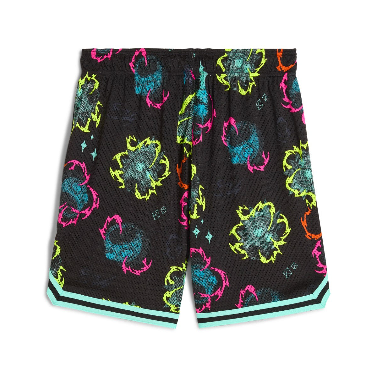 PUMA HOOPS x RICK AND MORTY AOP 5.5-INCH SHORTS プーマ HOOPS x リック アンド モーティー AOP 5.5インチ ショーツ 633096【メンズ ショーツ 総柄 コラボ 25FW】