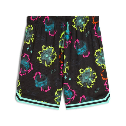 PUMA HOOPS x RICK AND MORTY AOP 5.5-INCH SHORTS プーマ HOOPS x リック アンド モーティー AOP 5.5インチ ショーツ 633096【メンズ ショーツ 総柄 コラボ 25FW】