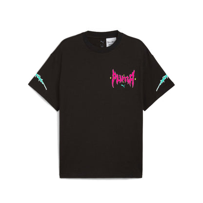 PUMA HOOPS x RICK AND MORTY TEE I プーマ Hoops x リック アンド モーティー 半袖 Tシャツ 633097【メンズ Tシャツ 半袖 コラボ 25FW】