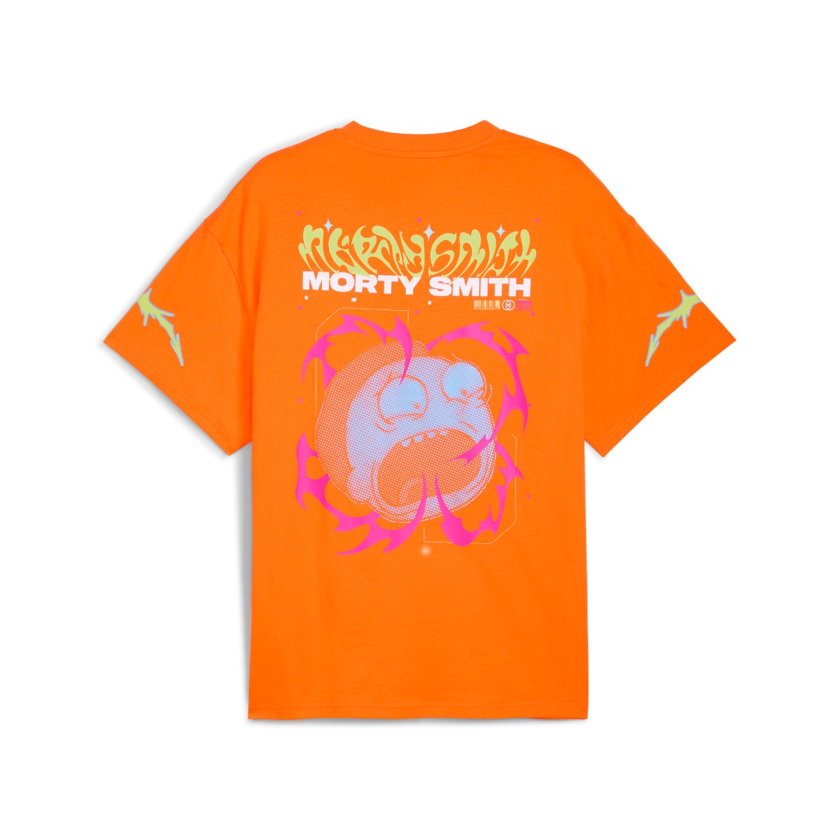 PUMA HOOPS x RICK AND MORTY TEE II プーマ Hoops x リック アンド モーティー 半袖 Tシャツ 2 633098【メンズ Tシャツ 半袖 コラボ 25FW】