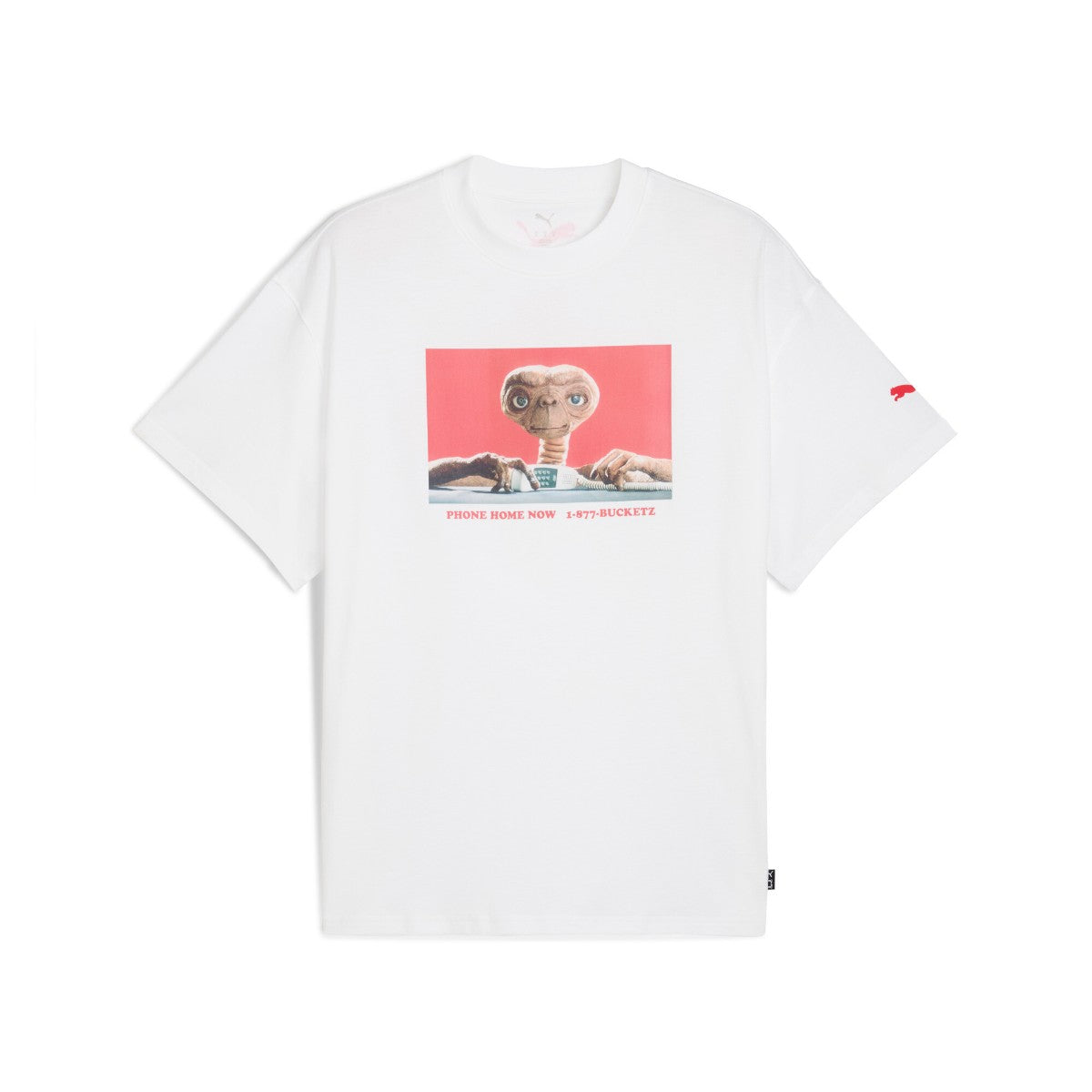 PUMA HOOPS x E.T. TEE I プーマ HOOPS x E.T. Tシャツ I 633103【メンズ Tシャツ 半袖 グラフィック 映画 コラボ 25FW】