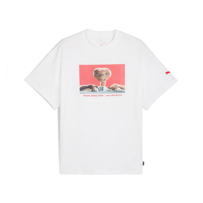 PUMA HOOPS x E.T. TEE I プーマ HOOPS x E.T. Tシャツ I 633103【メンズ Tシャツ 半袖 グラフィック 映画 コラボ 25FW】